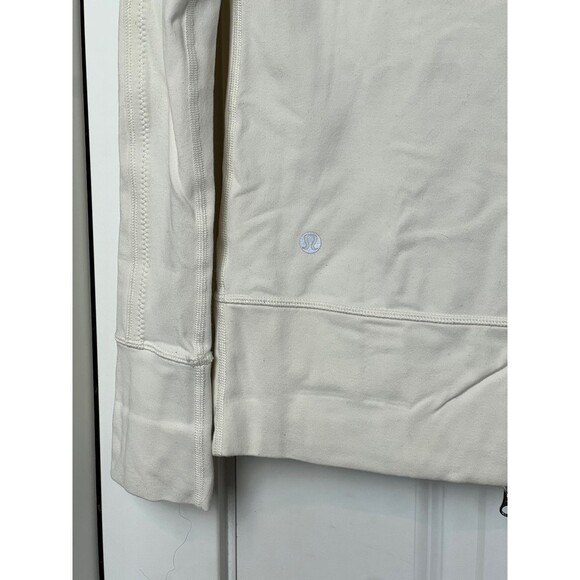 LULULEMON ~ Off White Running Yoga Lightweight Jacket size 6 - Picture 7 of 8